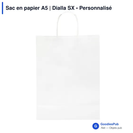 Sac en papier A5 | Dialla SX - Image 6