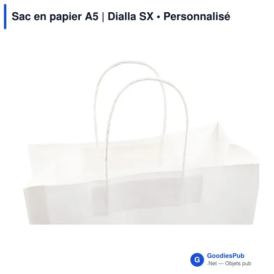 Sac en papier A5 | Dialla SX - Image 9