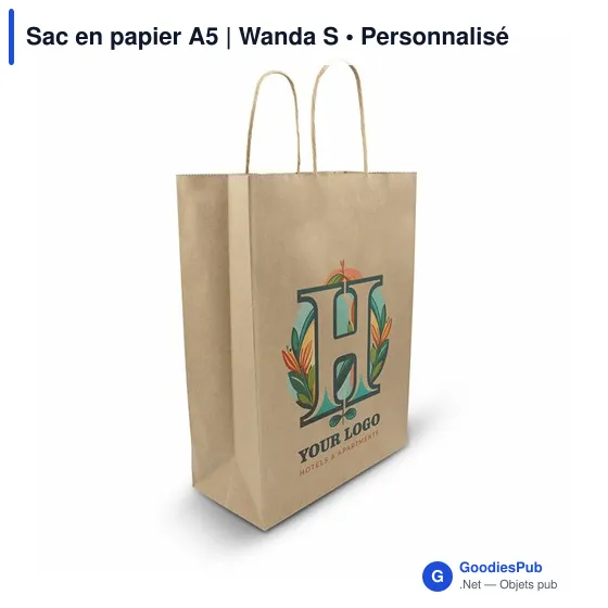 Sac en papier A5 | Wanda S - Image 1