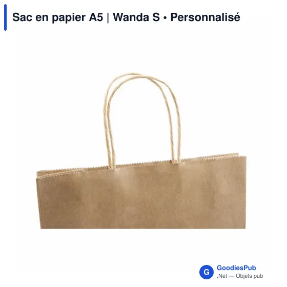 Sac en papier A5 | Wanda S - Image 11