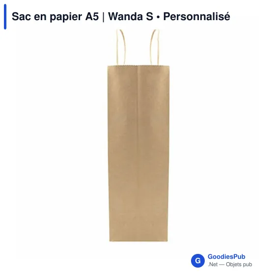 Sac en papier A5 | Wanda S - Image 12