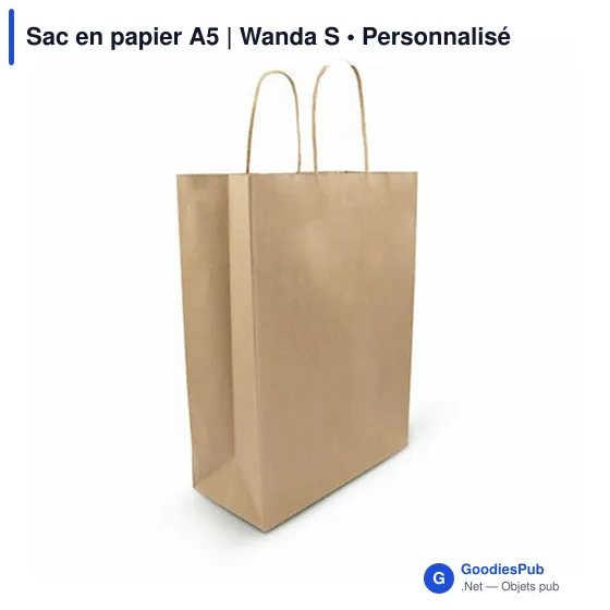 Sac en papier A5 | Wanda S - Image 3
