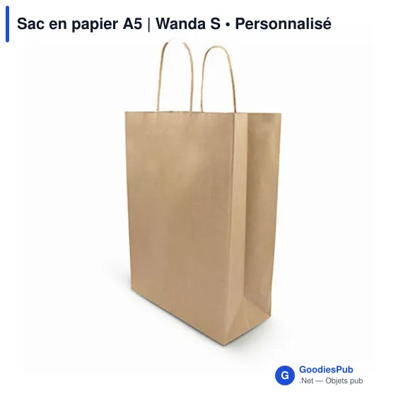 Sac en papier A5 | Wanda S - Image 4