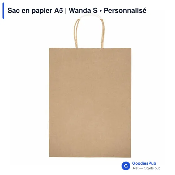 Sac en papier A5 | Wanda S - Image 6