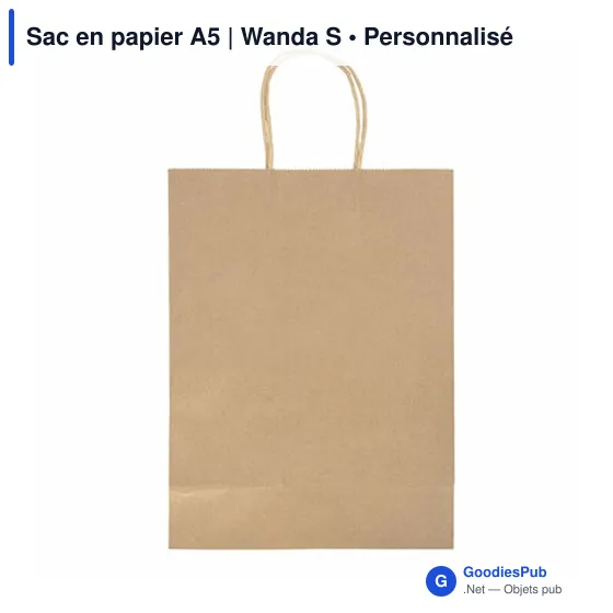 Sac en papier A5 | Wanda S - Image 9