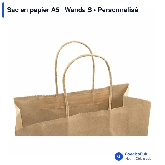 Sac en papier A5 | Wanda S - Image 10