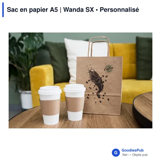 Sac en papier A5 | Wanda SX - Image 6