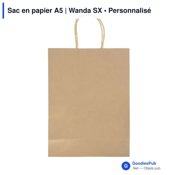 Sac en papier A5 | Wanda SX - Image 9