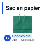 Sac en papier personnalisable avec logo - Mariano - Miniature 11