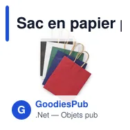 Sac en papier personnalisable avec logo - Mariano - Miniature 12