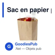 Sac en papier personnalisable avec logo pour entreprises - Mehmet - Miniature 4