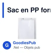 Sac en PP A4 personnalisable avec logo - modèle Vienna - Miniature 1