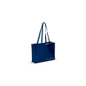 Variante Bleu foncé - Sac personnalisable en R-PET 110 g/m² 45 x 15 x 33 cm avec logo - R-PET