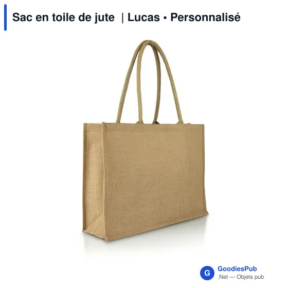 Sac en toile de jute | Lucas - Image 1