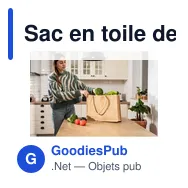 Sac en toile de jute | Lucas - Miniature 2