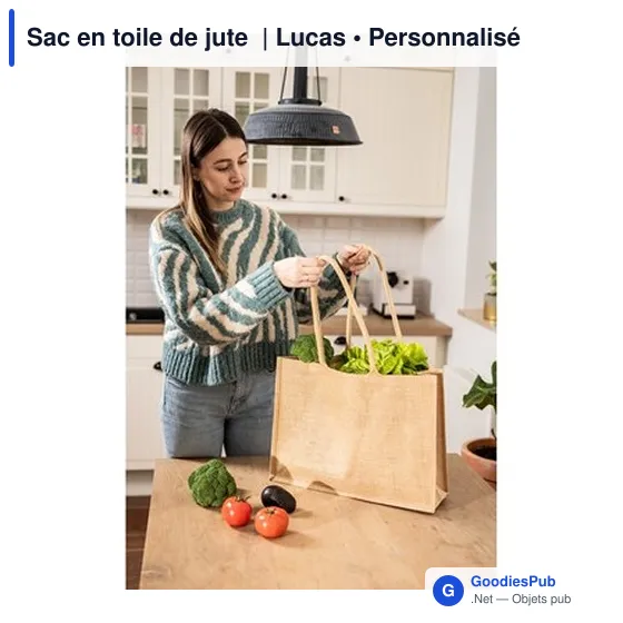 Sac en toile de jute | Lucas - Image 3