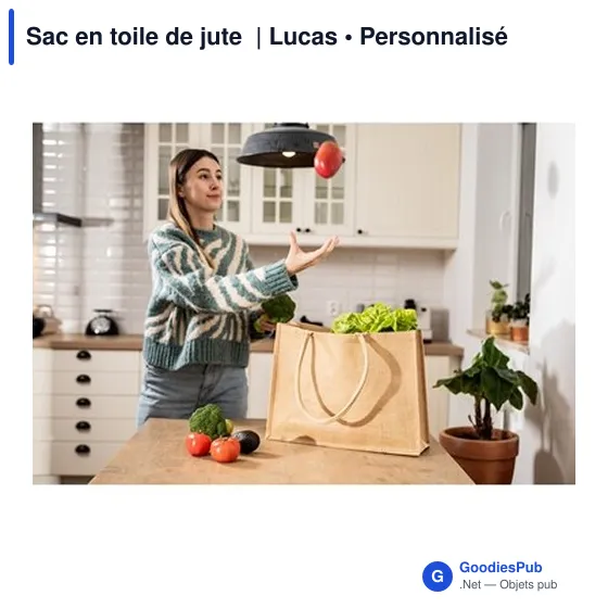 Sac en toile de jute | Lucas - Image 4