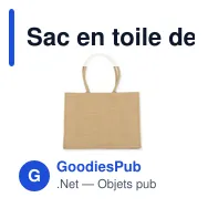 Sac en toile de jute | Lucas - Miniature 6