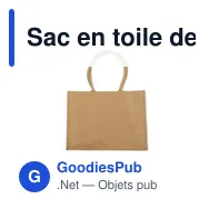 Sac en toile de jute | Lucas - Miniature 7
