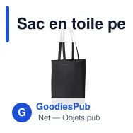 Sac en toile personnalisable coton OEKO-TEX® 270 g/m² 42x12x43 cm avec logo - Couleurs - Miniature 3