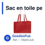 Sac en toile personnalisable coton OEKO-TEX® 270 g/m² 45x10x33 cm avec logo - Couleurs - Miniature 2