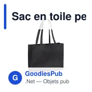 Sac en toile personnalisable coton OEKO-TEX® 270 g/m² 45x10x33 cm avec logo - Couleurs - Miniature 4