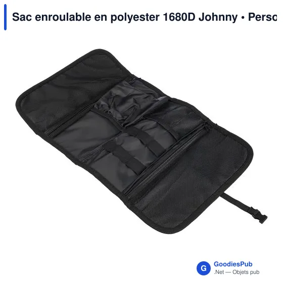 Sac enroulable personnalisable en polyester 1680D avec logo - Image 4