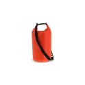 Variante Orange - Sac étanche personnalisable 10 L certifié IPX6 avec logo - Ripstop
