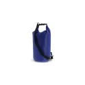 Variante Bleu foncé - Sac étanche personnalisable 10 L certifié IPX6 avec logo - Ripstop