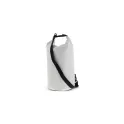 Variante Blanc - Sac étanche personnalisable 10 L certifié IPX6 avec logo - Ripstop