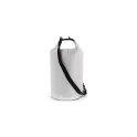 Variante Blanc - Sac étanche personnalisable 15 L certifié IPX6 avec logo - Ripstop