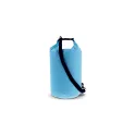 Variante Bleu clair - Sac étanche personnalisable 15 L certifié IPX6 avec logo - Ripstop