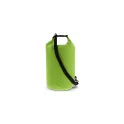 Variante Vert clair - Sac étanche personnalisable 15 L certifié IPX6 avec logo - Ripstop