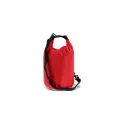 Variante Rouge - Sac étanche personnalisable 5 L certifié IPX6 avec logo - Ripstop