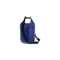 Variante Bleu foncé - Sac étanche personnalisable 5 L certifié IPX6 avec logo - Ripstop