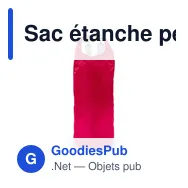 Sac étanche personnalisable 20 L avec logo | Buklor - Miniature 12