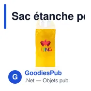 Sac étanche personnalisable 20 L avec logo | Buklor - Miniature 9