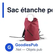 Sac étanche personnalisable 20-22 L en polyester 300D avec logo - Outdoor - Miniature 5