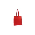 Variante Rouge - Tote bag personnalisable en coton équitable Fairtrade 38x10x42 cm avec logo - Couleurs