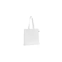 Variante Blanc - Tote bag personnalisable en coton équitable Fairtrade 38x10x42 cm avec logo - Couleurs