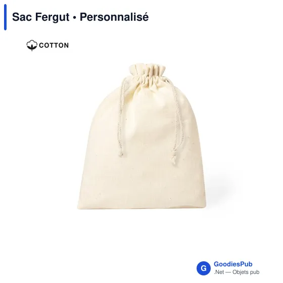Sac en coton personnalisable Fergut avec logo - Éco-friendly - Image 2