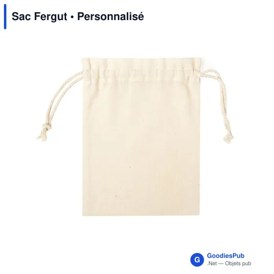 Sac en coton personnalisable Fergut avec logo - Éco-friendly - Image 3