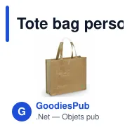 Tote bag personnalisable avec logo pour entreprises - Miniature 11