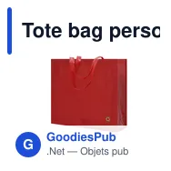 Tote bag personnalisable avec logo pour entreprises - Miniature 12