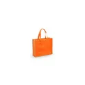 Variante orange - Tote bag personnalisable avec logo pour entreprises