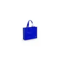 Variante bleu - Tote bag personnalisable avec logo pour entreprises