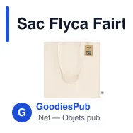 Sac Flyca Fairtrade - Miniature 1