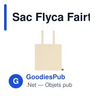 Sac Flyca Fairtrade - Miniature 2