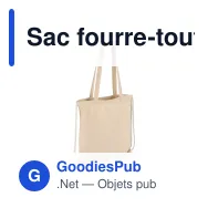 Sac fourre-tout personnalisable en coton à cordon avec logo - OEKO-TEX® 140 g/m² - Miniature 2