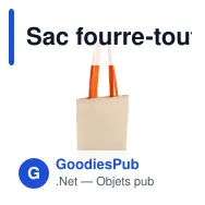 Sac fourre-tout personnalisable en coton coloré 140 g/m² avec logo - 38 x 42 cm - Miniature 5